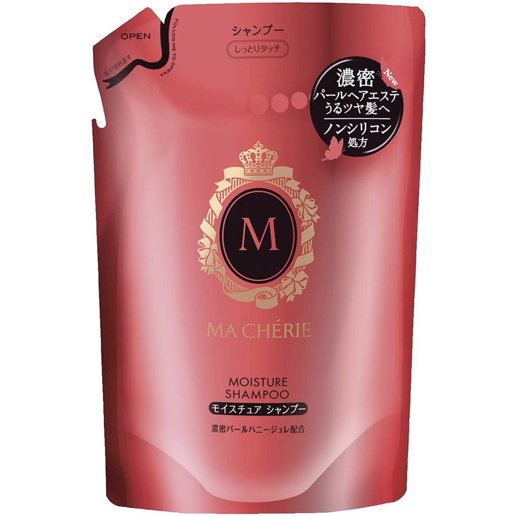 MA CHERIE Moisture แชมพู/ครีมนวดผม Pump/Refill,  (450/380 ml)
