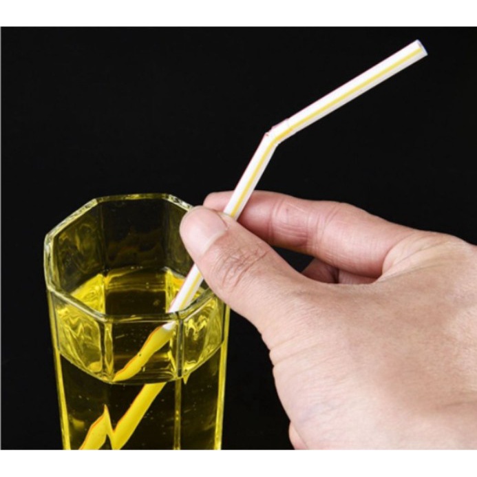 หลอด หลอดดูดน้ำ หลอดพลาสติกแบบงอ ห่อฟิล์ม และไม่ห่อฟิล์ม มีหลายแบบให้เลือก ขนาด 6 มิล แพ็ค100 เส้น พร้อมส่ง - รูปที่ 6