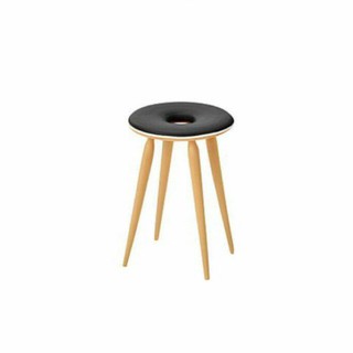 กาชาปอง Ring Stool สีดำ [Miniature Furniture] งานแท้ญี่ปุ่น.