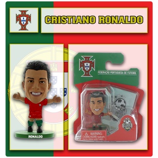 โมเดลนักฟุตบอล SoccerStarz ลิขสิทธิ์แท้ทีมชาติ Portugal - Cristiano Ronaldo