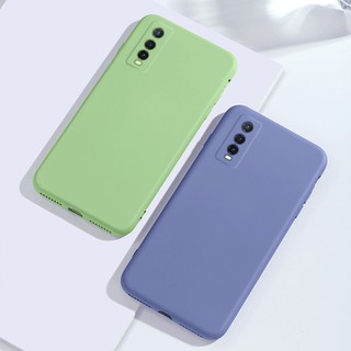 tpu เคสโทรศัพท์ซิลิโคน VIVO Y12A VIVOY12A Y 12A 2021 Liquid silicone candy case