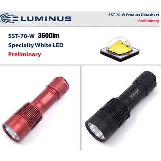 ไฟฉาย Mantaray C8.2 SST70 3600lm