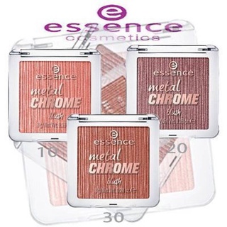 ของแท้/พร้อมส่ง Essence Metal Chrome Blush 030 บลัชออนเนื้อเมทัลลิก