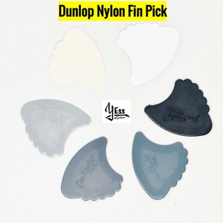 ปิ๊กกีต้าร์ Jim Dunlop Nylon Fin ปิ๊ก แท้100% ปิ๊ค Pick