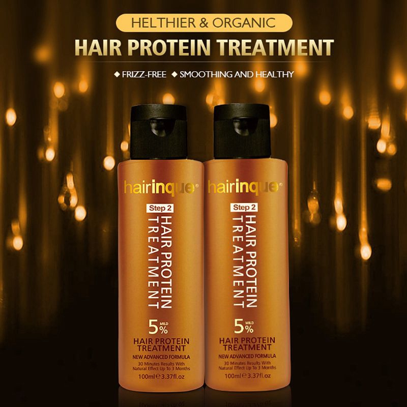 5 Brazilian Keratin Hair Conditioner Protein Treatment 24k Golden