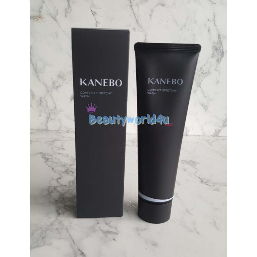ของแท้  พร้อมส่ง Kanebo Comfort Stretchy Wash II 130 g.  โฟมล้างหน้า คาเนโบ้ เนื้่อครีม ไม่แห้งตึง