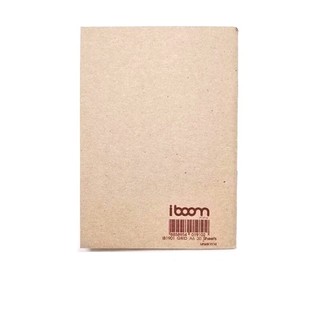 สมุด GRID iboom IB1901 30 แผ่น เส้นตาราง, กรีนรี้ด A6 ( iboom Iboom iboom ib1901, 30 sheets, grid, green r6 (iboom