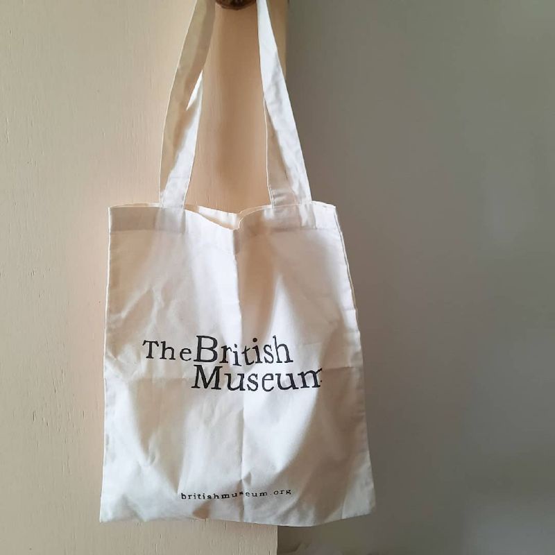 British Museum Tote Bag (มือหนึ่ง) กระเป๋าสะพายข้าง British Museum