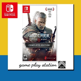 nintendo switch the witcher 3 :wild hunt complete edition ( english zone 1 )