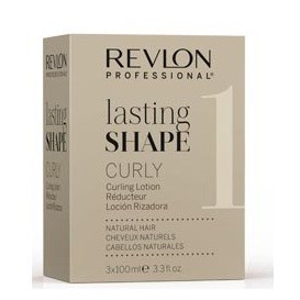 Revlon Lasting Shape - Curly lotion 100ml x 3 + Neutrilizer น้ำยาโกรกดัด 100ml x 3 ขวด เบอร์ 1 สูตรสำหรับผมธรรมดาถึงอ่อน