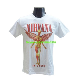 เสื้อวง Nirvana เสื้อวงดังๆ วินเทจ เสื้อวินเทจ เนอร์วานา NIR8140