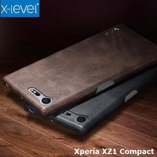 เคสหนัง Xperia XZ1 Compact X-Level Vintage Series Case