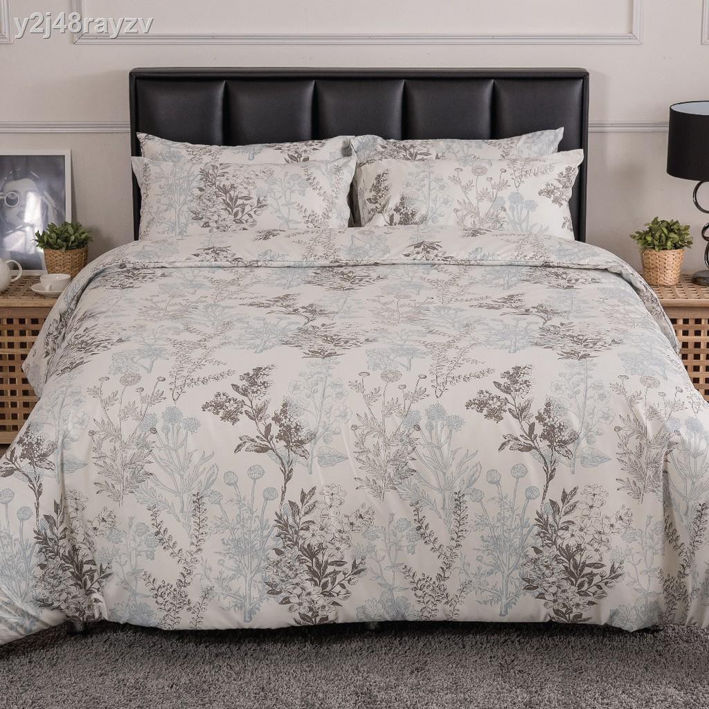 ❒◈✱LUCKY Mattress ชุดผ้าปูที่นอนพร้อมผ้านวม MicroTouch set FLOWER STYLE