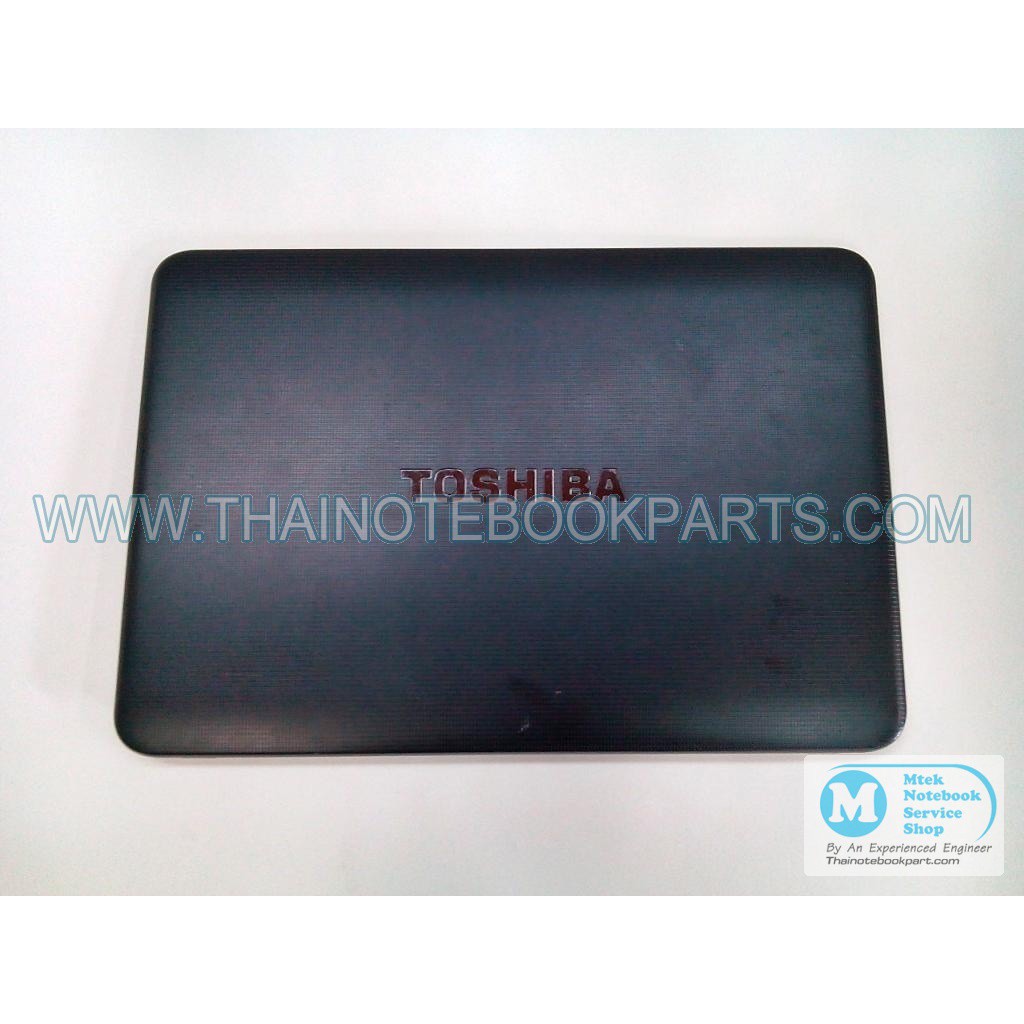 ฝาหลังจอโน้ตบุ๊ค Toshiba Satellite C800 C800D - EABY3011010 LCD Cover (สินค้ามือสอง,สีดำ)
