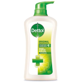 SuperSale63 เจลอาบน้ำ 450ML เดทตอล Dettol ครีมอาบน้ำ ระงับแบคทีเรีย เป็นหนึ่งด้านความสะอาด ออริจินัล 450ML