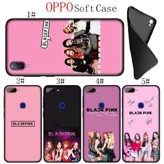 เคสโทรศัพท์แบบนุ่มสีชมพูกุหลาบดําสําหรับ vivo y 11 y 17 y 53 y 81 s y 91 c y 91 y 93 y 95 v 9 y 85 y 8911