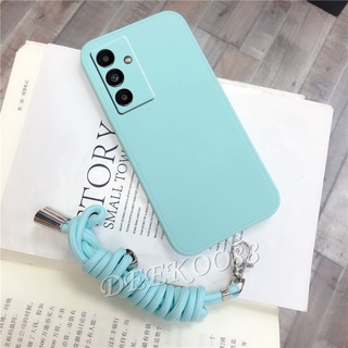 ใหม่ เคสโทรศัพท์มือถือ ซิลิโคนนิ่ม พร้อมสายคล้องคอ สําหรับ Samsung Galaxy A04S A13 A23 LTE A33 A53 A73 M53 M33 M23 4G 5G GalaxyA04S GalaxyA13 2022