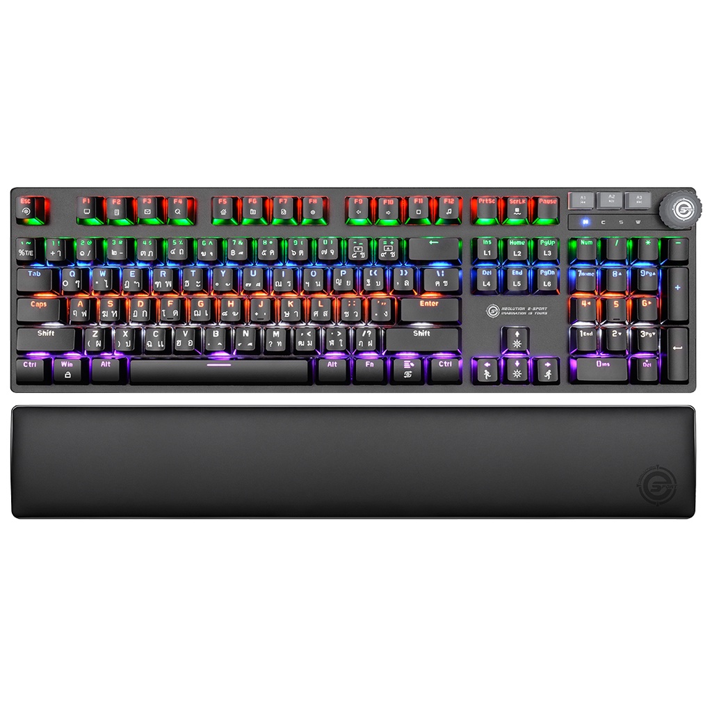Neolution E-Sport Gaming Keyboard Terrablade คีย์บอร์ดเกมมิ่ง เปลี่ยน ...