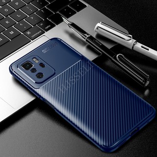 เคส Xiaomi Poco X3 GT Silicone Carbon fiber Shockproof Phone Case Back Cover Xiaomi Poco X3 GT F3 F2 Pro M3 X3 กรณี ฝาครอบ