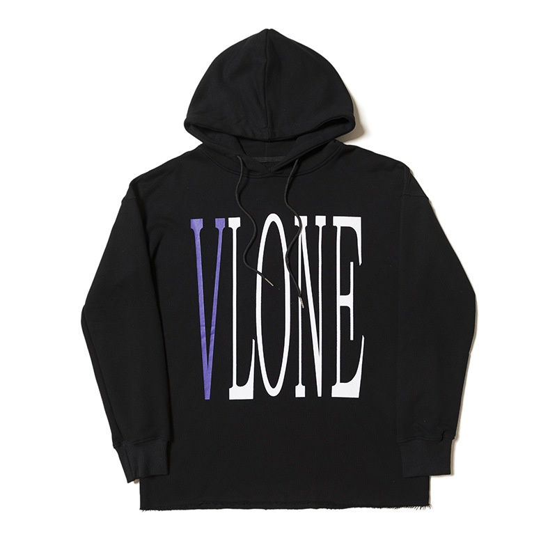 เสื้อฮู้ด Unisex พิมพ์ลาย VLONE V