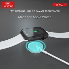 Earldom รุ่น ET-CW21 Watch charging cable  wireless charger สายชาร์จนาฬิกาแบบไร้สาย ความยาวสาย 1 เมตร 5V/2A 2.5W(MAX) #2