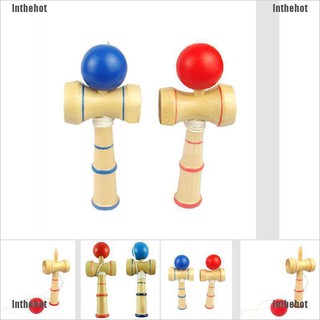 ของเล่นลูกบอลไม้ kendama เสริมทักษะ สําหรับเด็ก