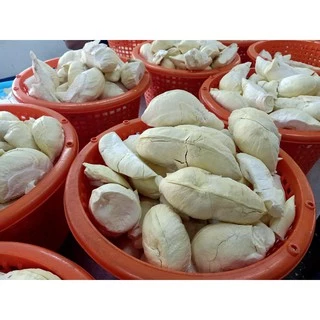 ทุเรียนทอด นน. 200g เกรด กลาง แบบธรรมชาติ อร่อย หวาน มัน สีจะเข้มๆ นะคะ ตราป้าแกลบ