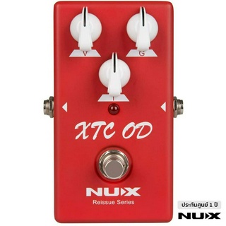 NUX XTC OD Distortion เอฟเฟคกีตาร์ เสียง Distortion เหมาะกับเล่นแนวบลูส์ ร็อค ซีรีย์ Reissue + แถมฟรี ถ่าน 9V  **ประกันศ