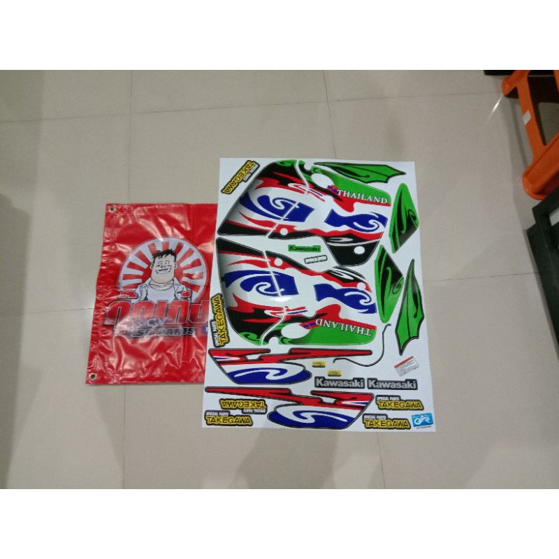 สติกเกอร์Ksrตัวเก่า ลายไทย