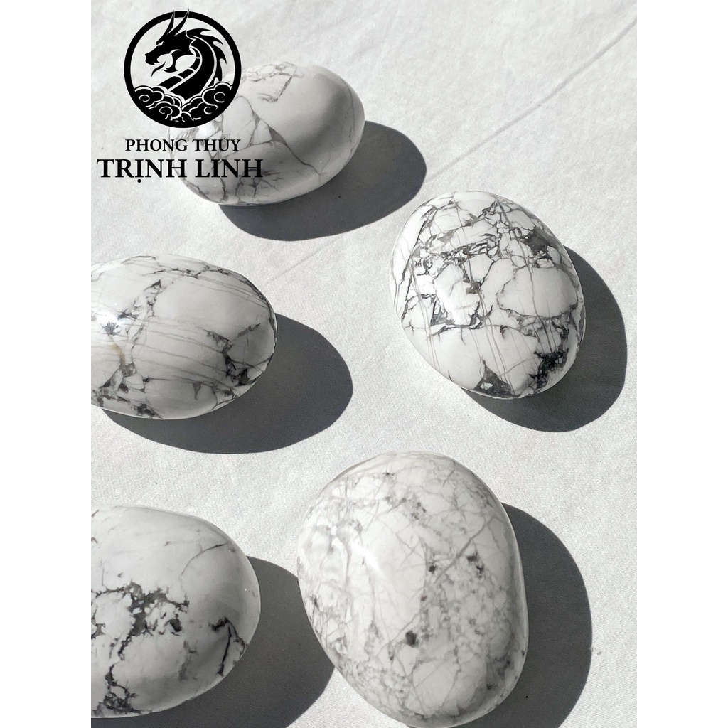 หินขนาดใหญ่ HOWLITE PEACEFUL STONE ที่ใช้ร่วมกันได้, ยาโยคะ, FENG SHUI
