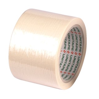 กระดาษกาวย่น แกน 3" 3"x25 y. ยูนิเทป Masking tape 3 "3" x25 y. Uni tape