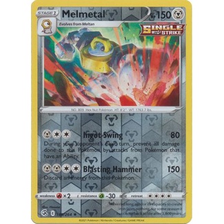 [การ์ดโปเกมอน] Melmetal - 189/264 - Holo Reverse Holo/ Holo (Fusion Strike)