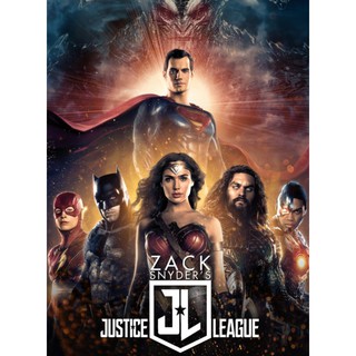 DVD Zack Snyders Justice League Snyders Cut จัสติส ลีก สไนเดอร์คัท : 2021 #หนังฝรั่ง - แอคชั่น (ดูพากย์ไทยได้-ซับไทยได้)