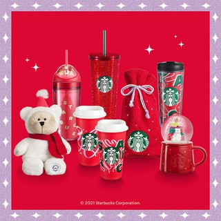 ⭐️Starbucks Christmas Collection 2021⭐️Starbucks Xmas 2021⭐️Xmas Collection⭐️Spark Merry