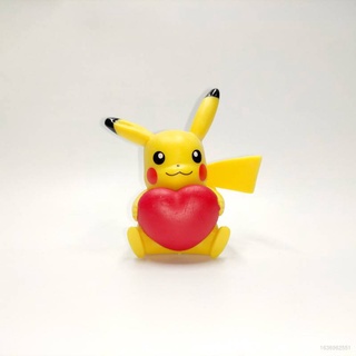 ฟิกเกอร์ Pikachu Action Figure ของเล่นสําหรับเด็ก 6 ชิ้น