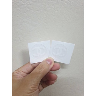 พร้อมส่ง สติ๊กเกอร์สำหรับปิดถุงกระดาษChanel