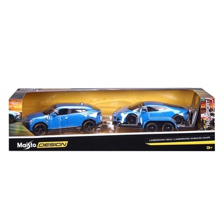 1:24 (Elite Transport) Lamborghini Urus + Lamborghini Huracan Coupe [Maisto]