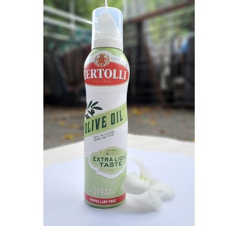 Bertolli Olive Oil Extra Light Taste Spray เอ็กซ์ตร้า ไลท์ โอลีฟ ออยล์ สเปรย์ ตราเบอทอลลี่