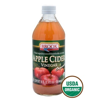 Brook Apple Cider Vinegar Organic 473ml ราคาพิเศษ