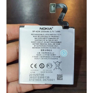 แบตเตอร์รี่ NOKIA สำหรับรุ่น BP-4GW, BP-4GWA, BN-06, BV-T5C, BP-5Tแบตแท้100% ของใหม่