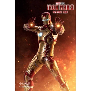 โมเดล Iron Man Mark XLII MK42 Action Figure Marvel Iron Man3 (ZD Toy) ขนาด18cm. มีกล่อง