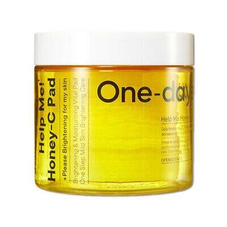 [สินค้าของแท้/พร้อมส่ง100%] One Days You  HELP ME HONEY C-PAD 125 ml. (60 pads)