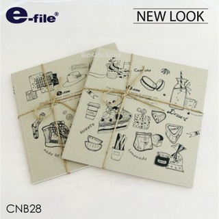 E-file graphic note CNB28, CNB28S I สมุดโน้ตเนื้อ 2 สี