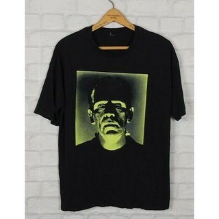 ขายดี!เสื้อยืดผ้าฝ้าย พิมพ์ลาย VINTAGE RETRO FRANKENSTEIN Horrory ALTERNATIVE BRIGHT FESTIVAL TOP LLeefd32GAceng53S-5XL