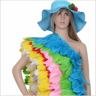 ขนฟู สีสดใส มี10สี ยาว6-7นิ้ว หนึ่งพับยาว 2 เมตร