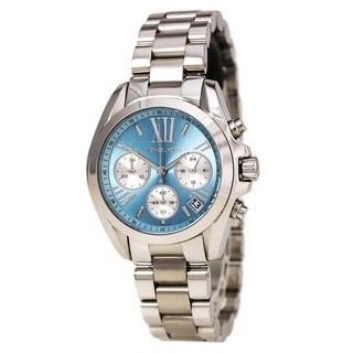 Michael Kors MK6098 Womens Bradshaw Blue Dial Steel BraceletChronograph Watch