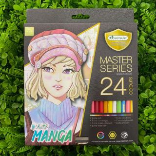 Master Art ดินสอสีไม้ สีไม้ 24 สี / 36 สี รุ่นมังงะ Special Collection จำนวน 1 กล่อง