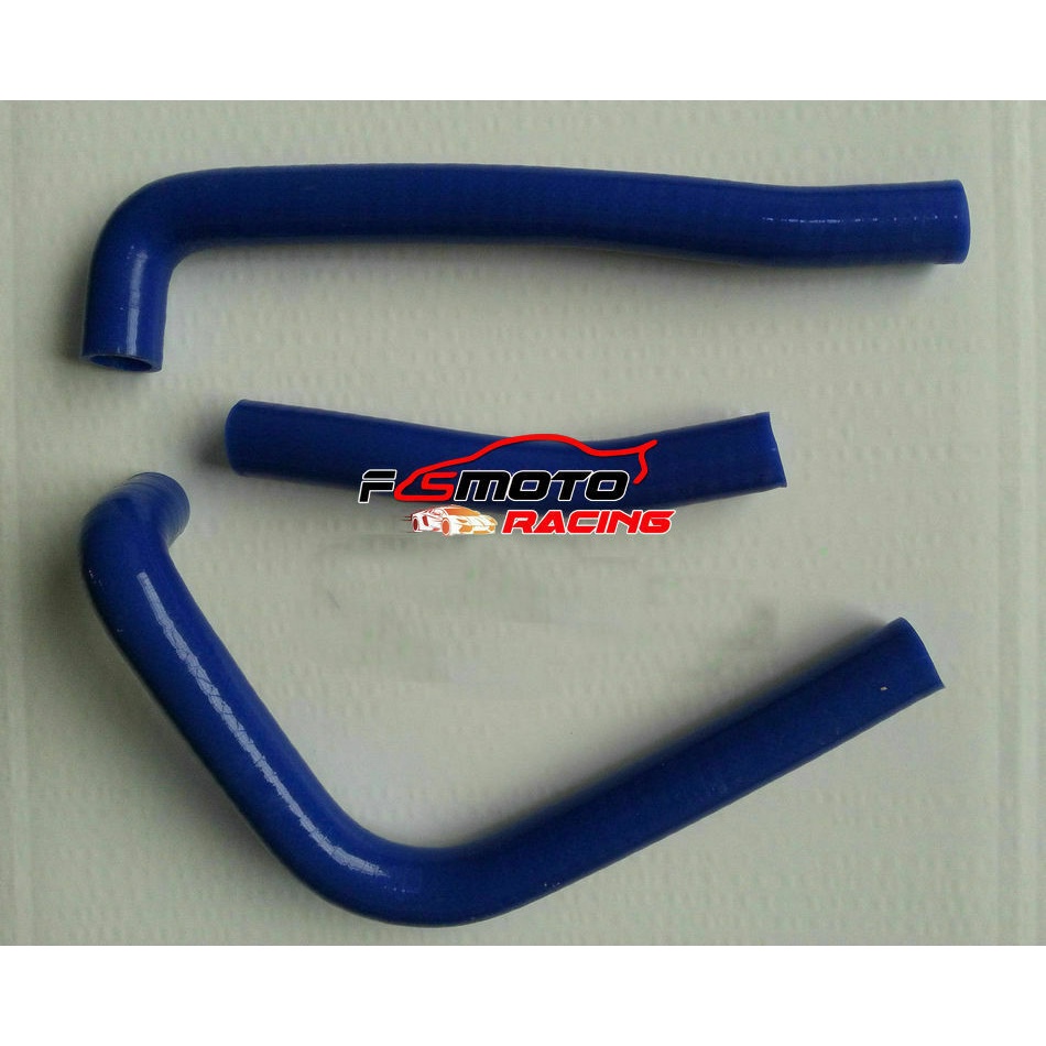 สีฟ้าสําหรับ KAWASAKI KMX 125 KMX125 1985-2002 01 00 99 98 97 ซิลิโคนหม้อน้ํา