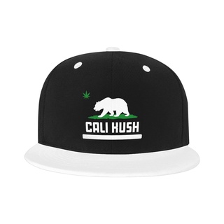 California Kush Marijuana Leaf Star Bear หมวกเบสบอล แฟชั่น Unisex ปรับได้