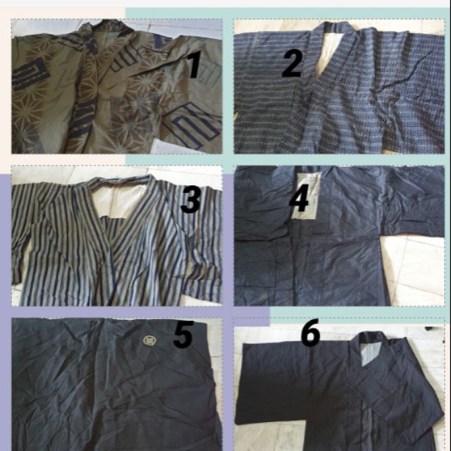 ยูคาตะ ฮาโอริ ชาย ปนหญิง1ตัว yukata haoti